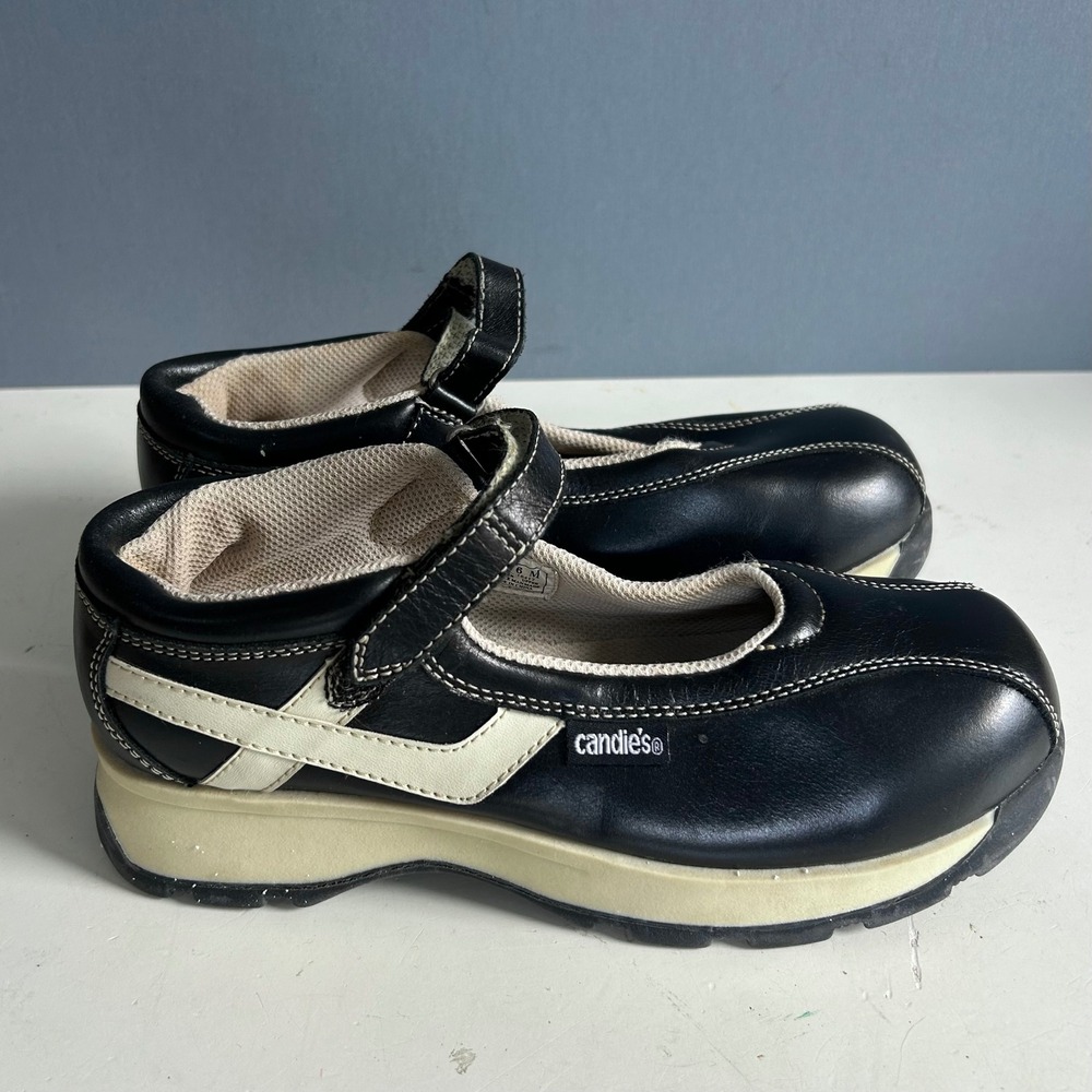 y2K 90s Candies Mary Jane Platform Shoe Sneaker Womens Size 6 Babydoll Mall Goth